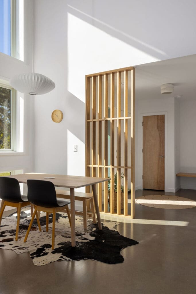 Dining Area at 318 Sandpiper Kill Devil Hills - New Construction by Smith Contracting 